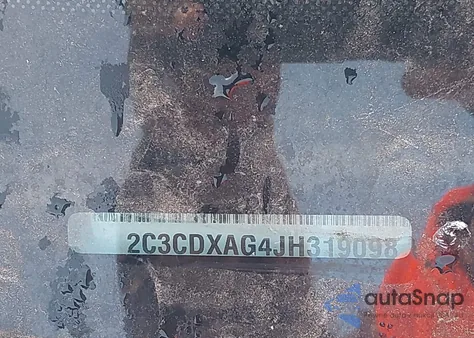 2018 Dodge Charger Police Rwd from USA, damaged, VIN 2C3CDXAG4JH319098